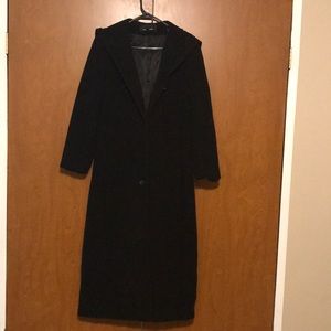 Winter Wool Blend Maxi Coat